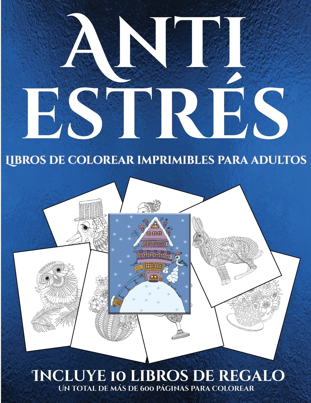 Imagen de libros de colorear imprimibles para adultos.